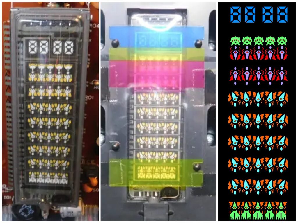 Astro Wars VFD Display