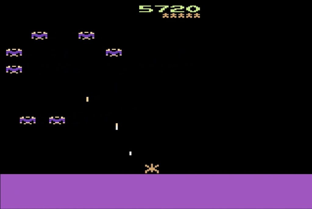 Phoenix Level 1 Atari 2600