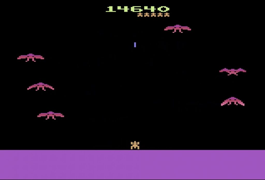 Phoenix Level 4 Atari 2600
