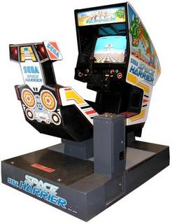 Sega Space Harrier ride-on arcade cabinet