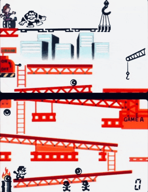 Donkey Kong Game and Watch Emulation