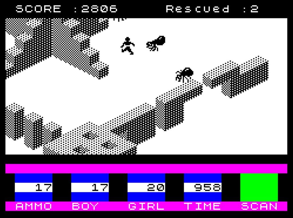 3D Ant Attack Spectrum