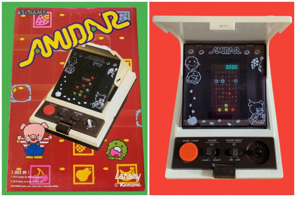 Amidar tabletop game by Gakken CGL