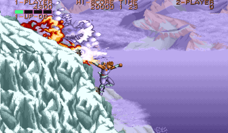 Strider Arcade Screenshot