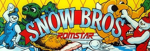 Snow Bros Marquee