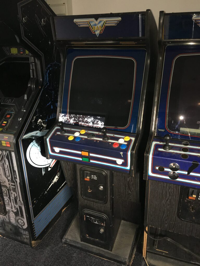 BAS Arcade Cabinet Awaiting Restoration