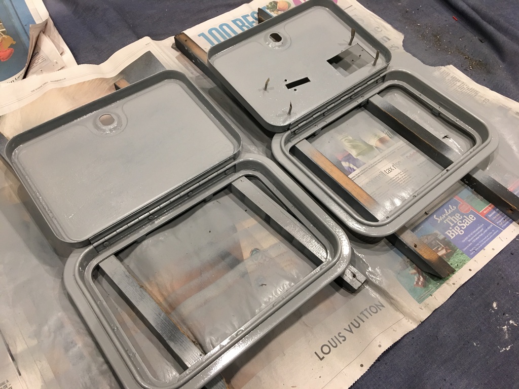 Arcade Coin doors primed