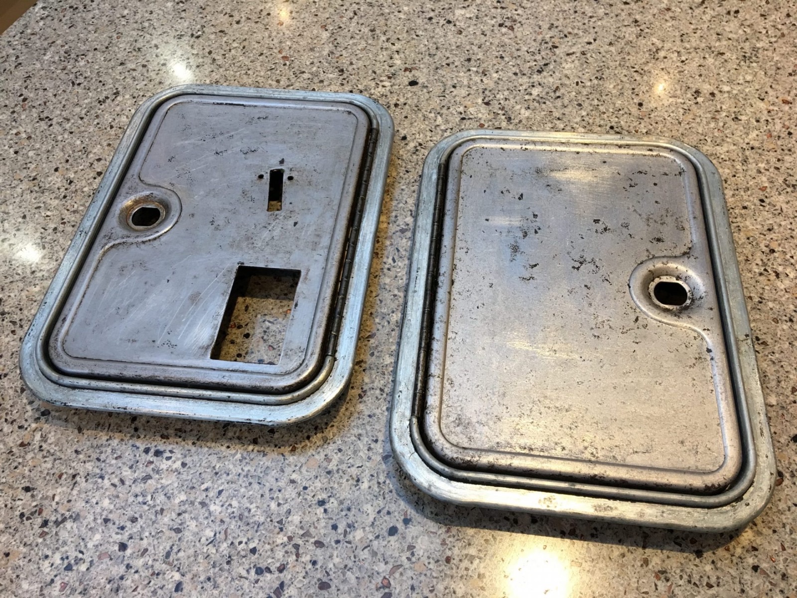 BAS Arcade Coin doors stripped