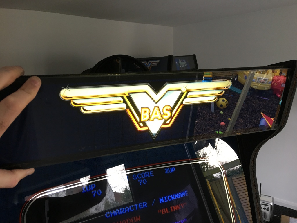 testing the LED marquee light