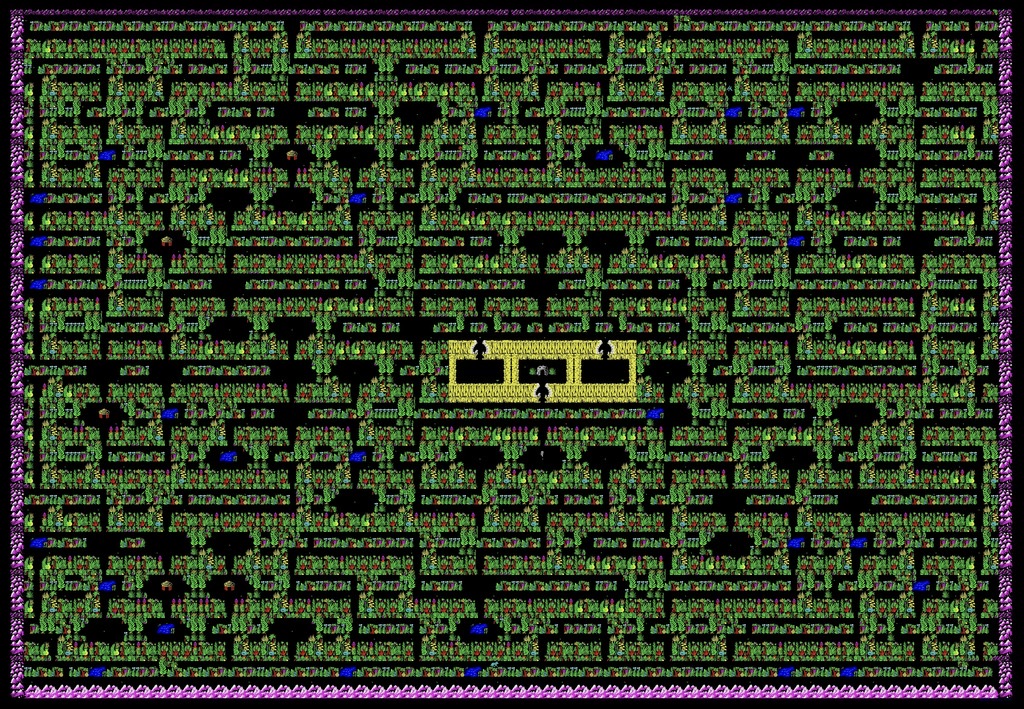 Sabre Wulf Map