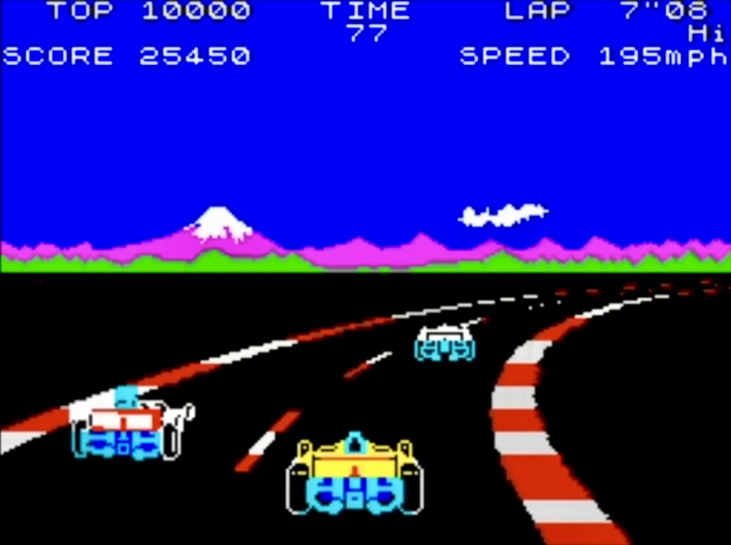 Pole Position Screenshot Spectrum