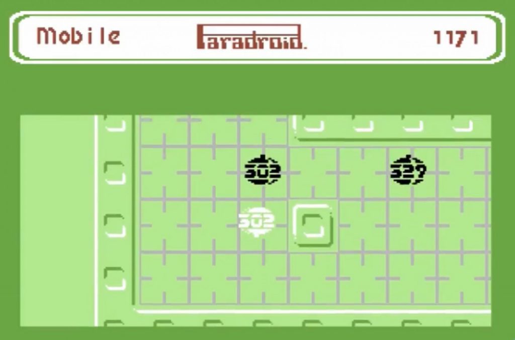 Paradroid Commodore 64 screenshot