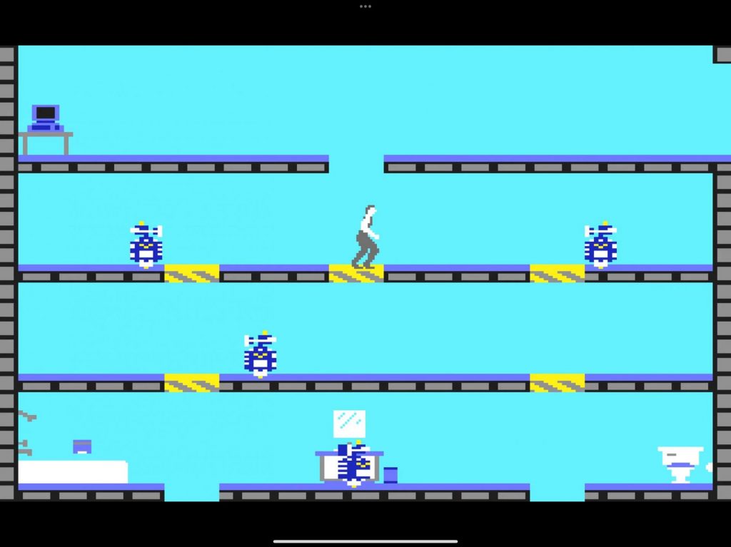 Impossible Mission Commodore 64 screenshot