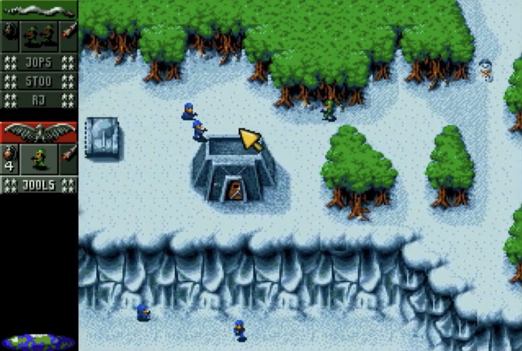 Cannon Fodder Amiga Screenshot