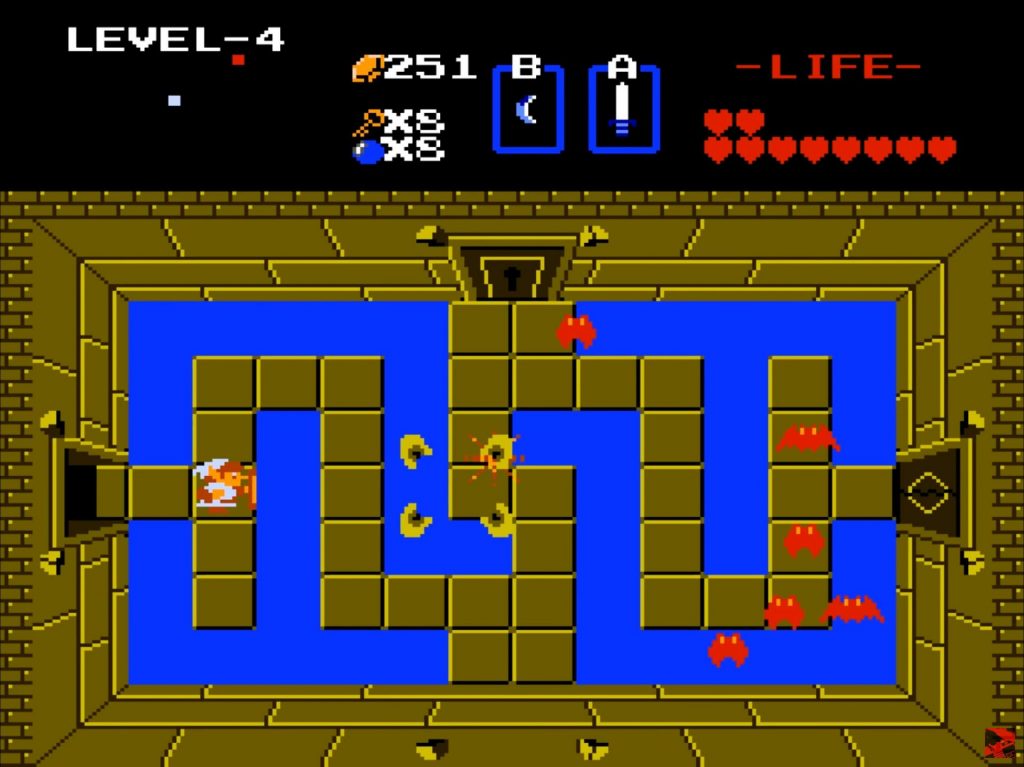 The Legend of Zelda NES Famicom Screenshot