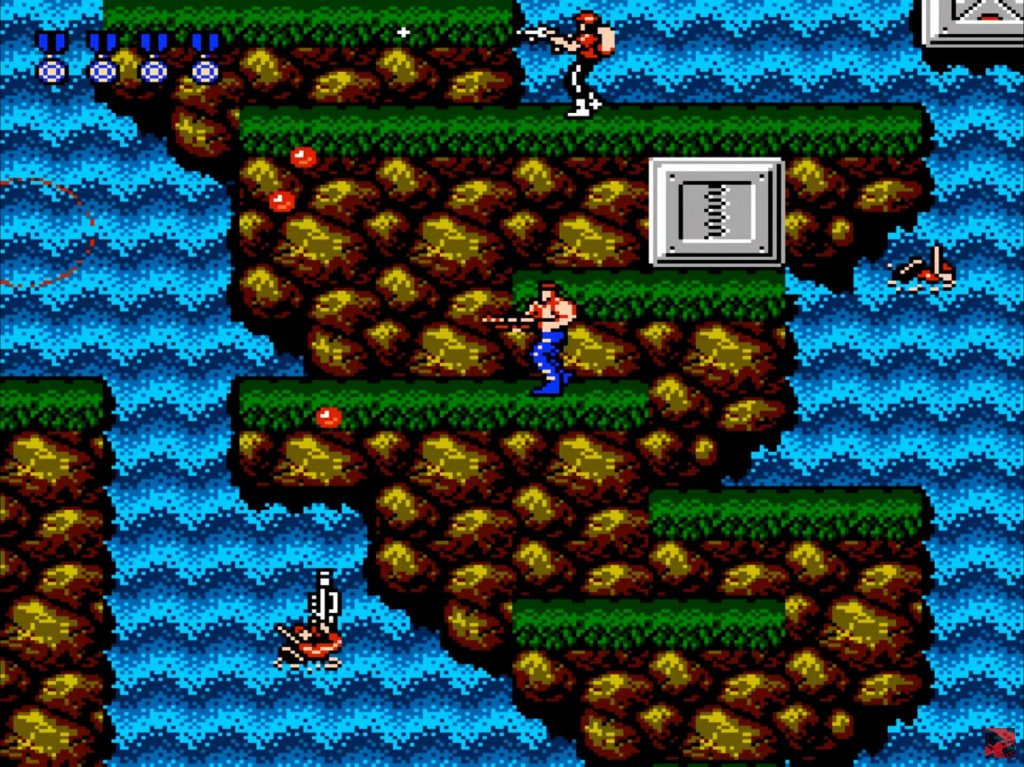 Contra NES Famicom Screenshot