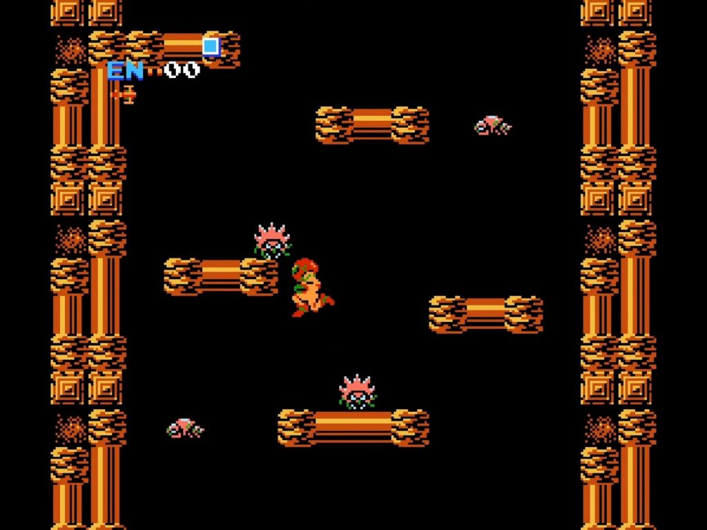 Metroid NES Famicom Screenshot