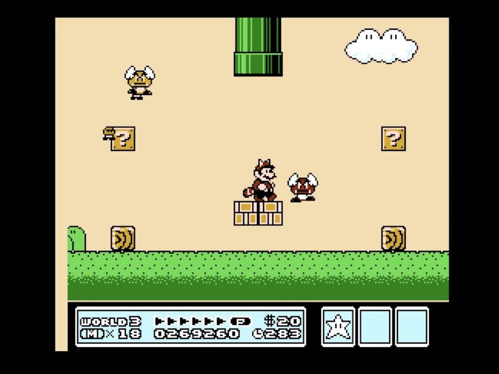 Super Mario Bros 3 NES Famicom Screenshot